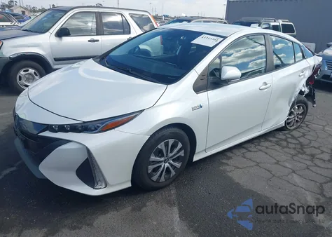 2021 Toyota Prius Prime Xle из США, поврежденный, VIN JTDKAMFP3M3164803